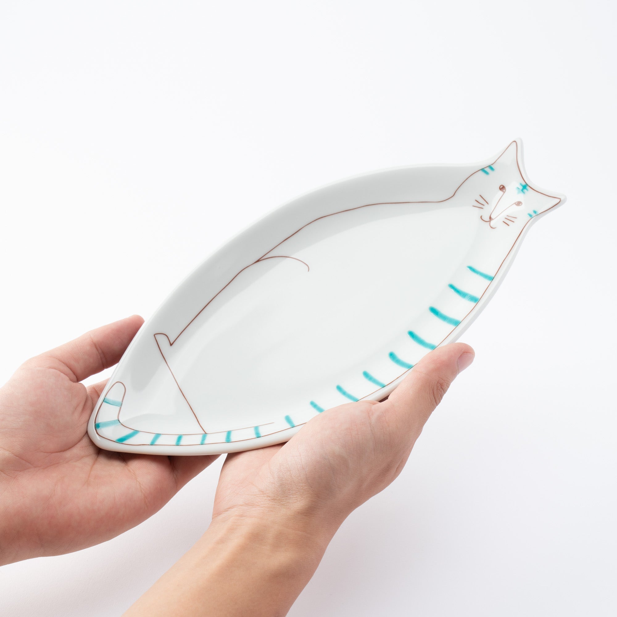 Cat Shaped Dinner Plate