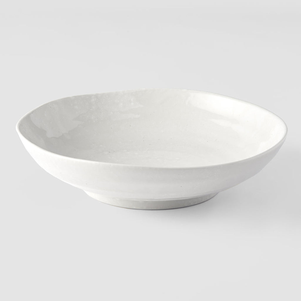 Pasta Bowl 21cm Kanso Soft White Glaze