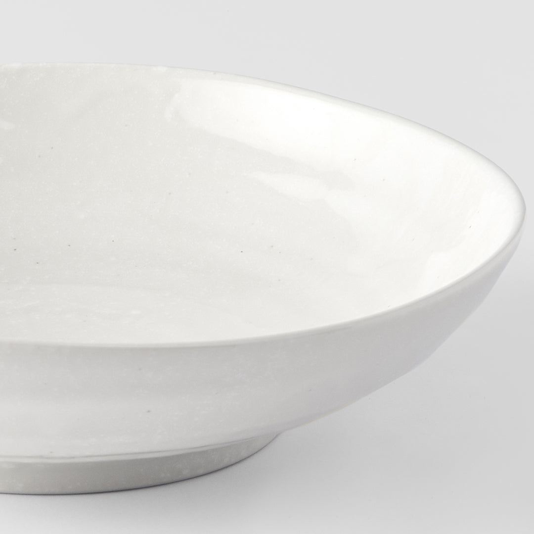 Pasta Bowl 21cm Kanso Soft White Glaze