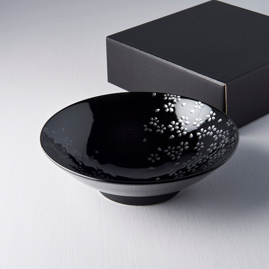 Bowl 25cm Silver Sakura Design