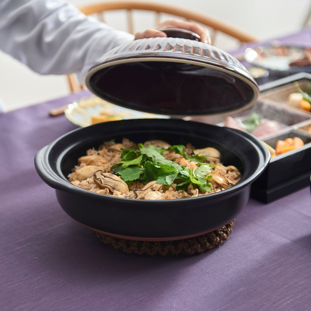 Kikka Donabe Japanese Clay Pot for 3 to 4 People