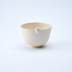 Sakura and Peeking Cat Matcha Bowl