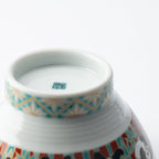 Rings of Color Japanese Rice Bowl