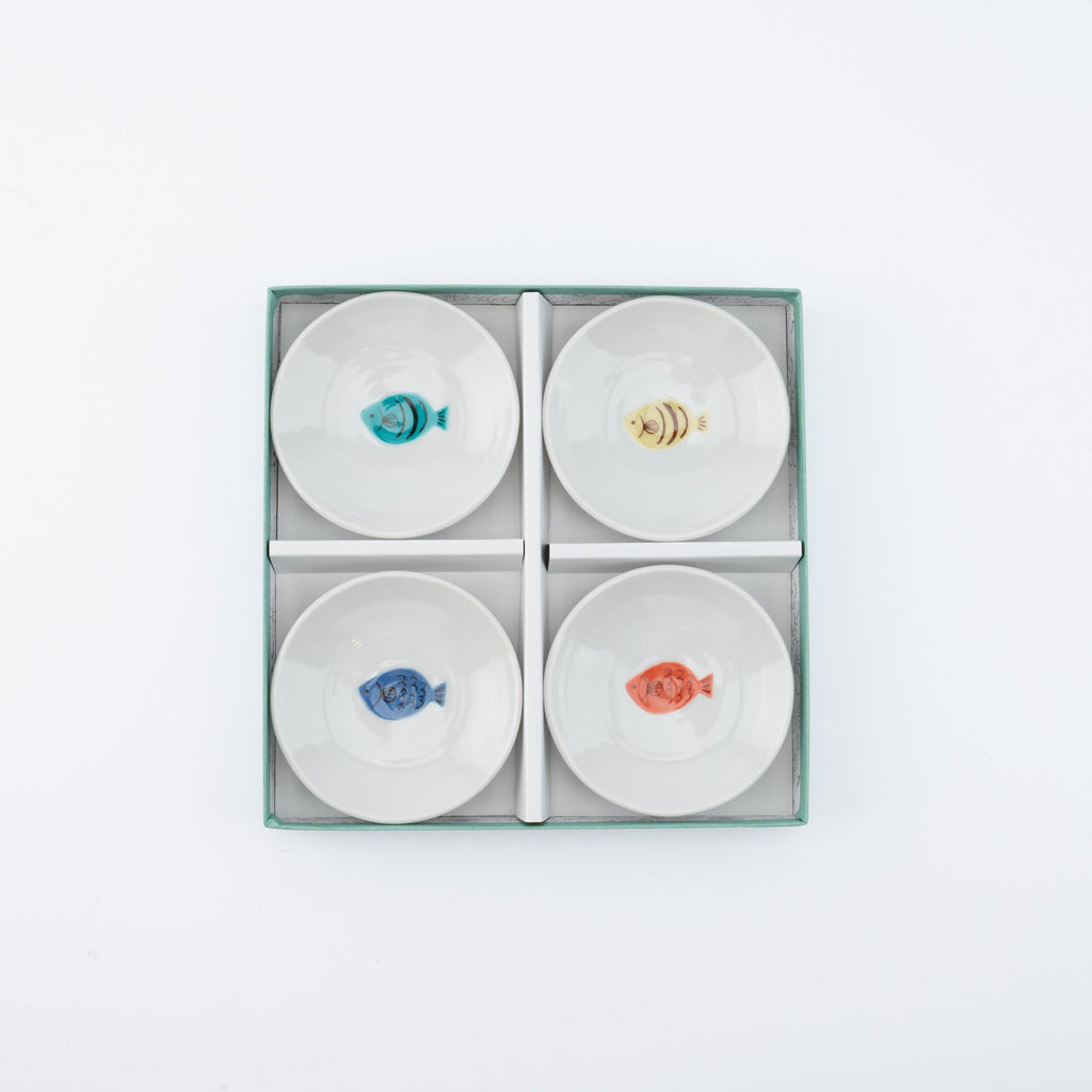 Tiny Fish Sauce Plate Set