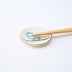Yamagara Bird Round Chopstick Rest Set