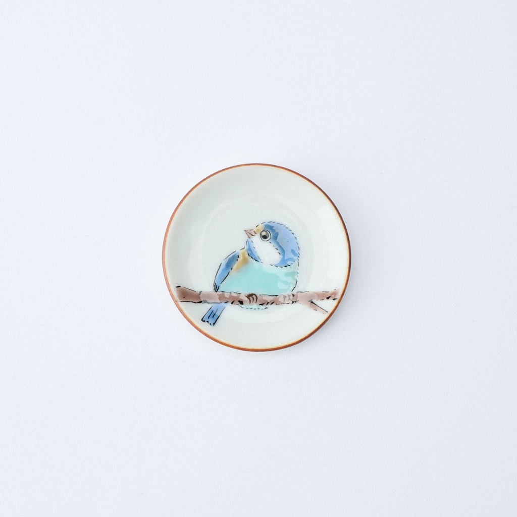Yamagara Bird Round Chopstick Rest Set