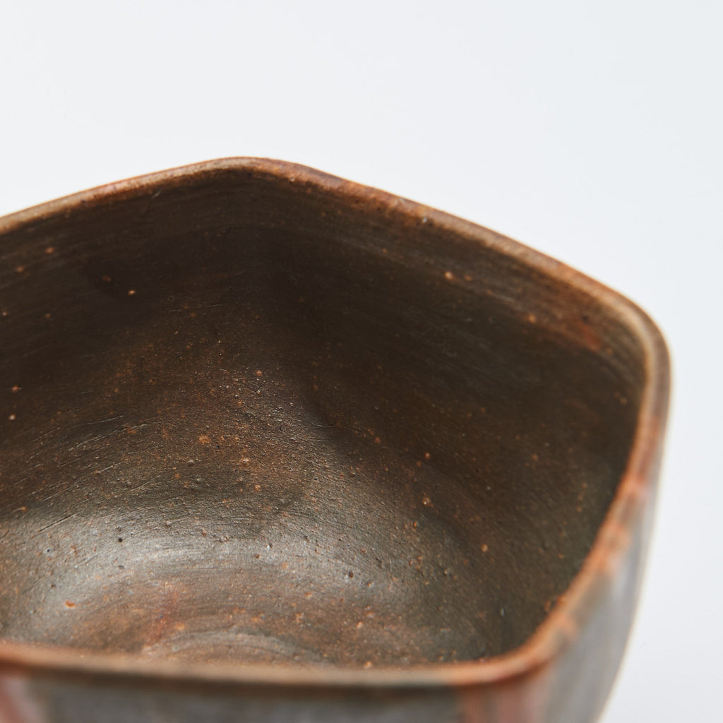 Shimmering Stripe Five-Sided Matcha Bowl