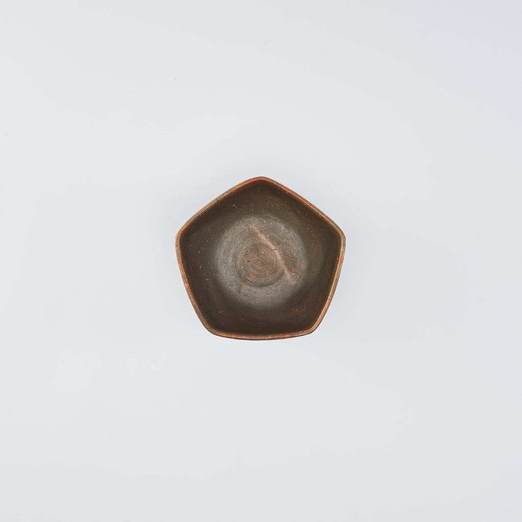 Shimmering Stripe Five-Sided Matcha Bowl
