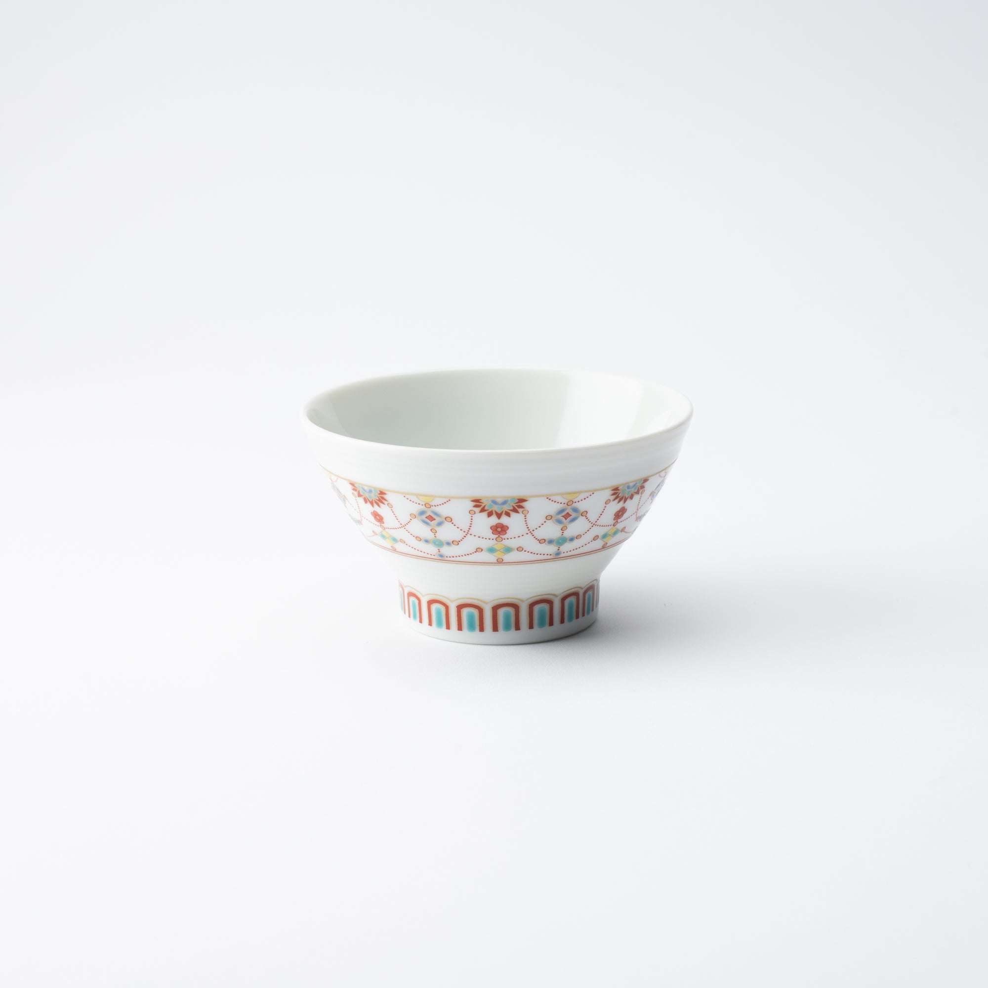Rings of Color Japanese Rice Bowl