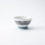 Rings of Color Japanese Rice Bowl