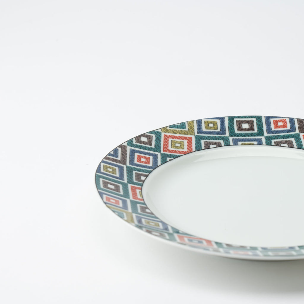 Modern Kutani Dinner Plate