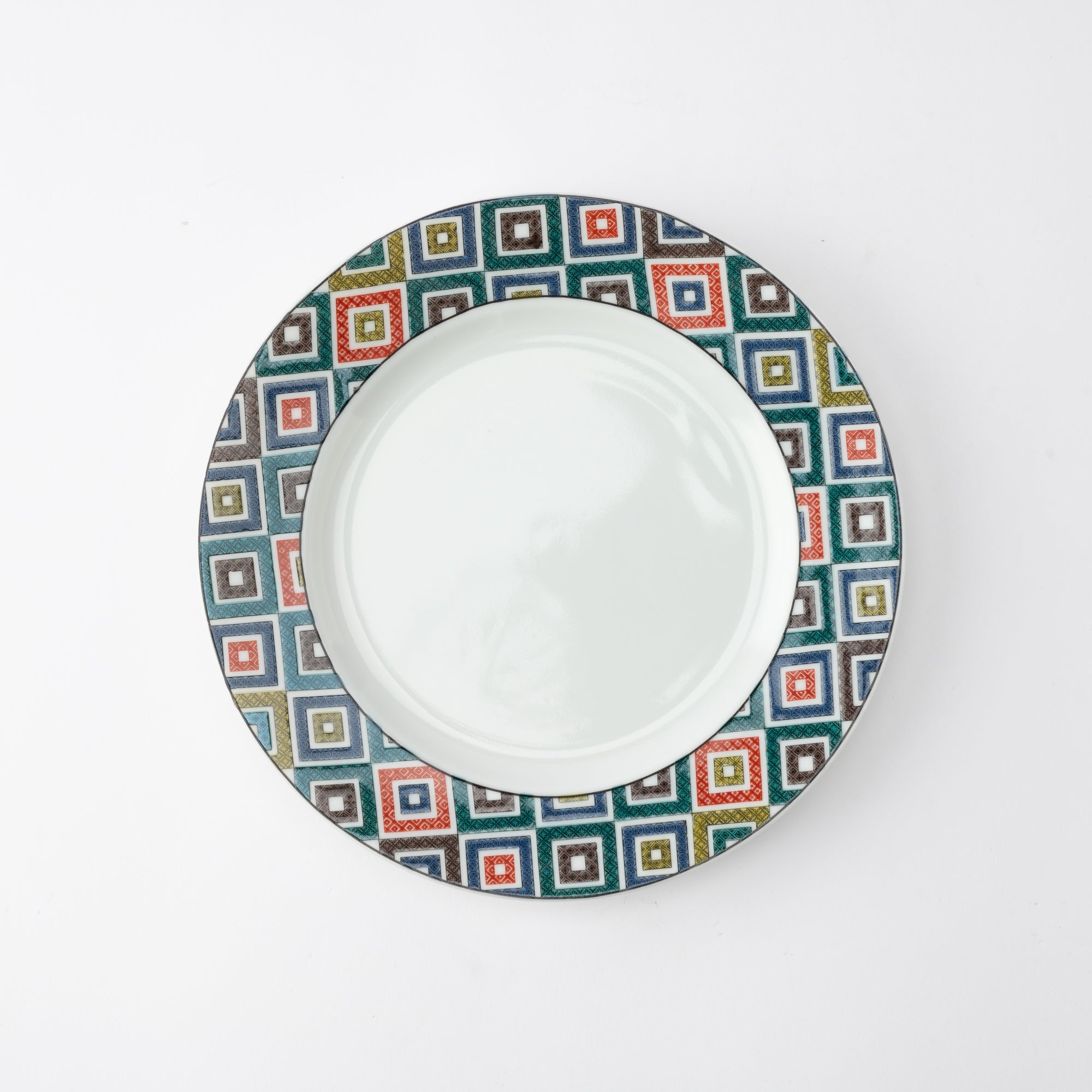 Modern Kutani Dinner Plate