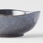 Sauce Dish Organic 11cm Kanso Matte Black Glaze