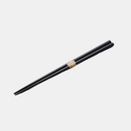 Chopsticks Lacquered Black Natural Wood