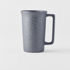 Mug with Handle 350ml Black Scroll Design