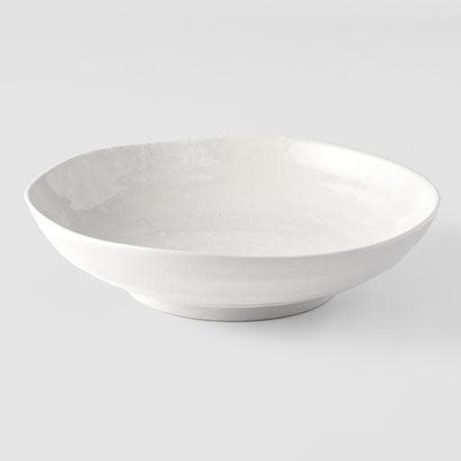 Pasta Bowl 21cm Kanso Soft White Glaze