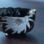 Moonlit Bloom and Bird Matcha Bowl