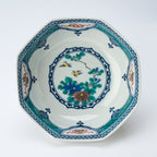 Treasure Crest Octagonal Medium Bowl
