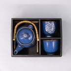Tea Set for Two 460ml Willow Wave Design