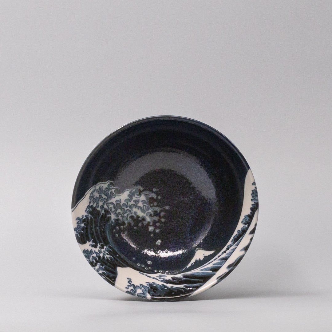 Rice Bowl 15cm Great Wave Design