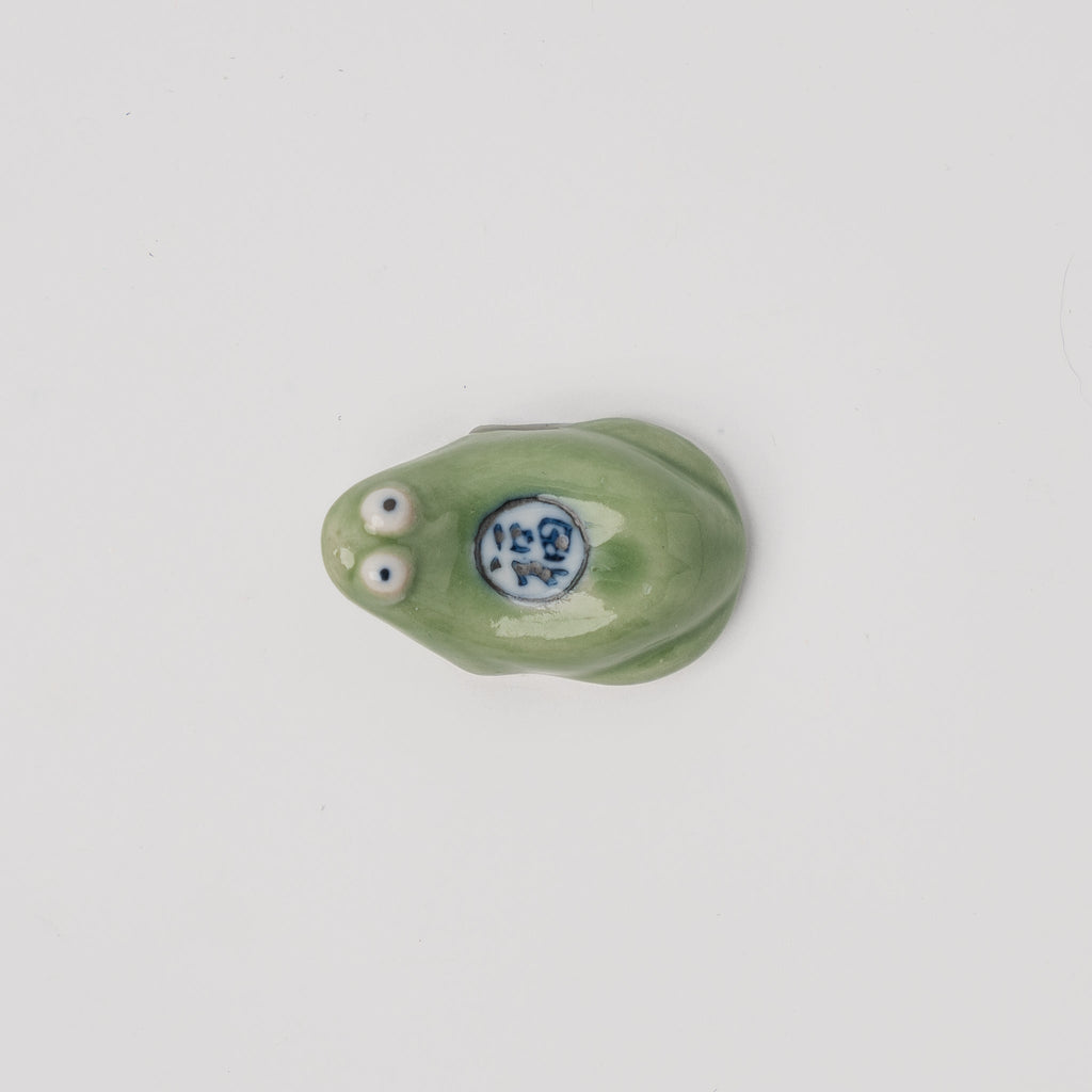 Chopstick Rest Frog Green