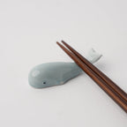 Chopstick Rest Ice Blue Whale