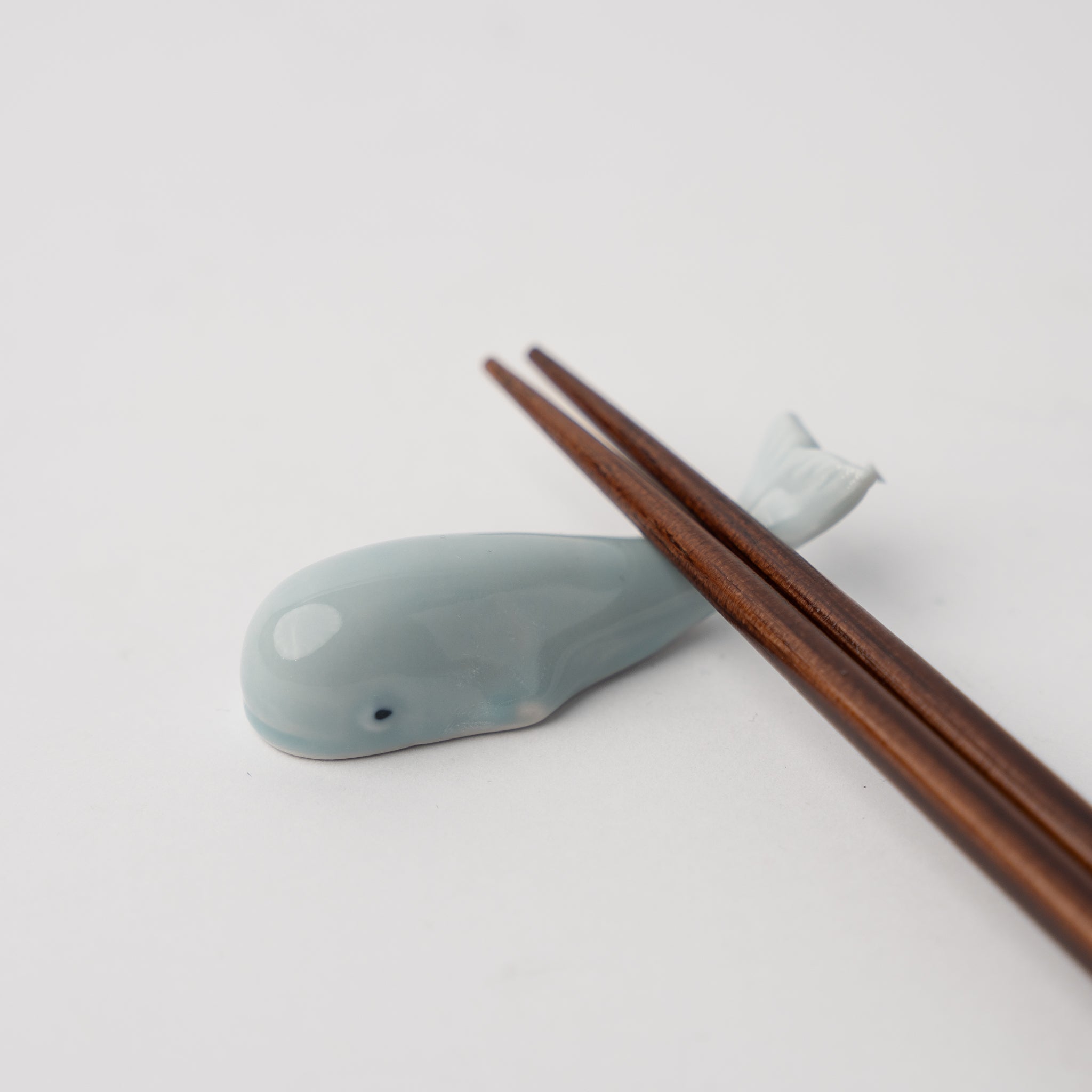 Chopstick Rest Ice Blue Whale