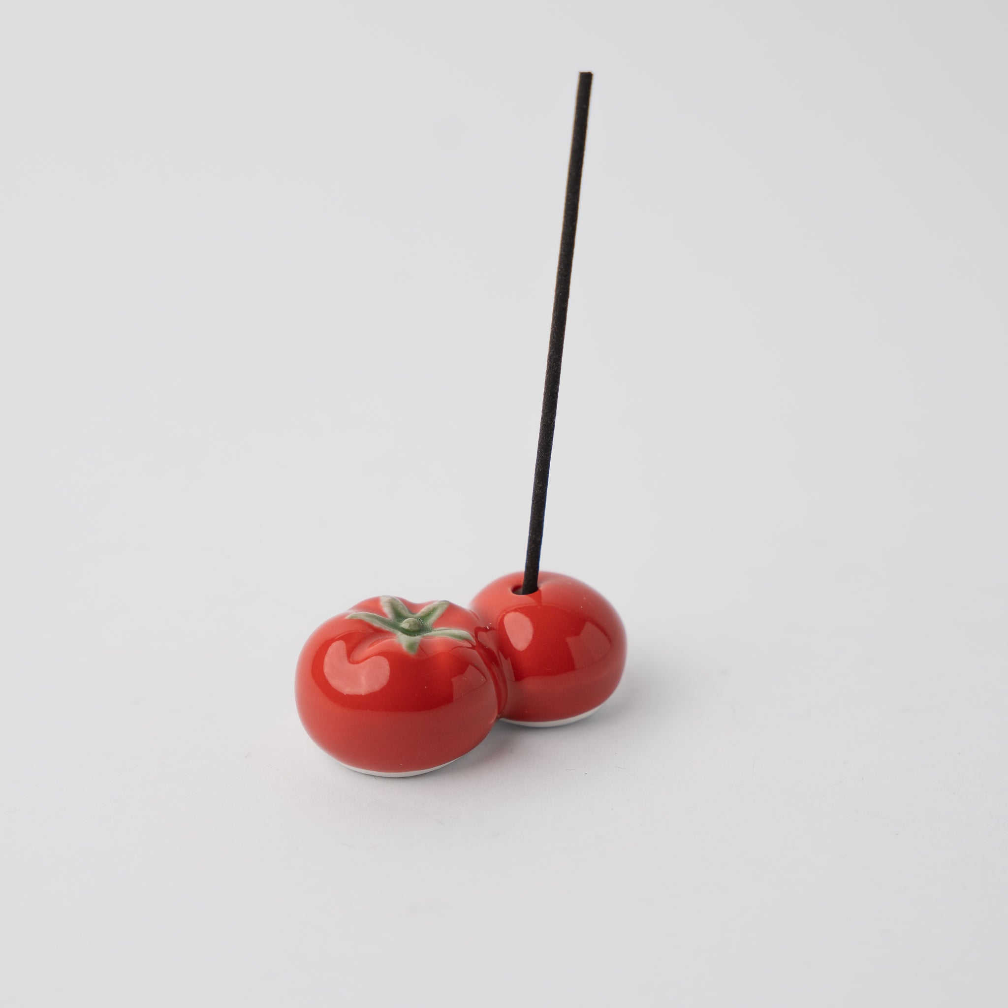 Incense Holder Red Tomato