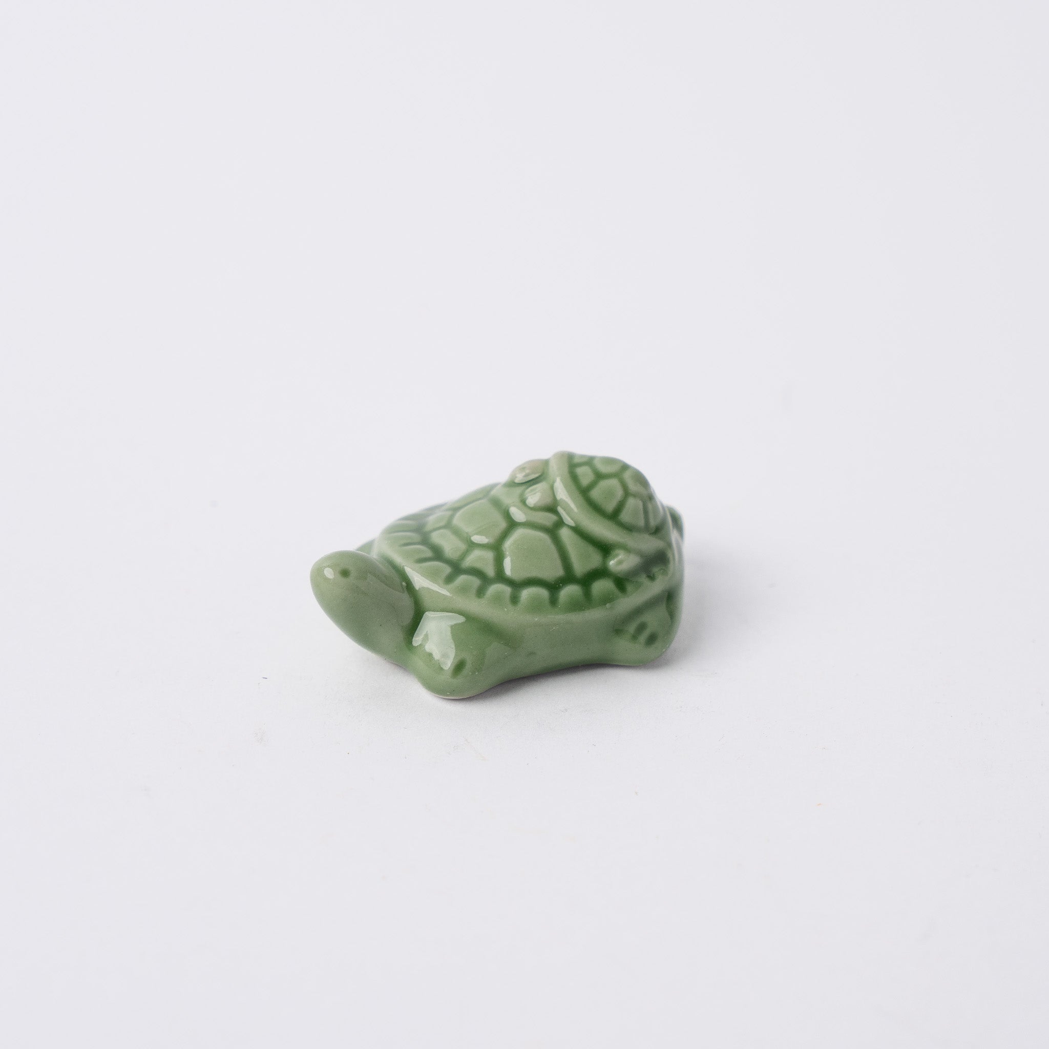 Chopstick Rest Green Tortoise