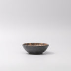 Tapas Bowl 13cm Bronze Converging Line Glaze