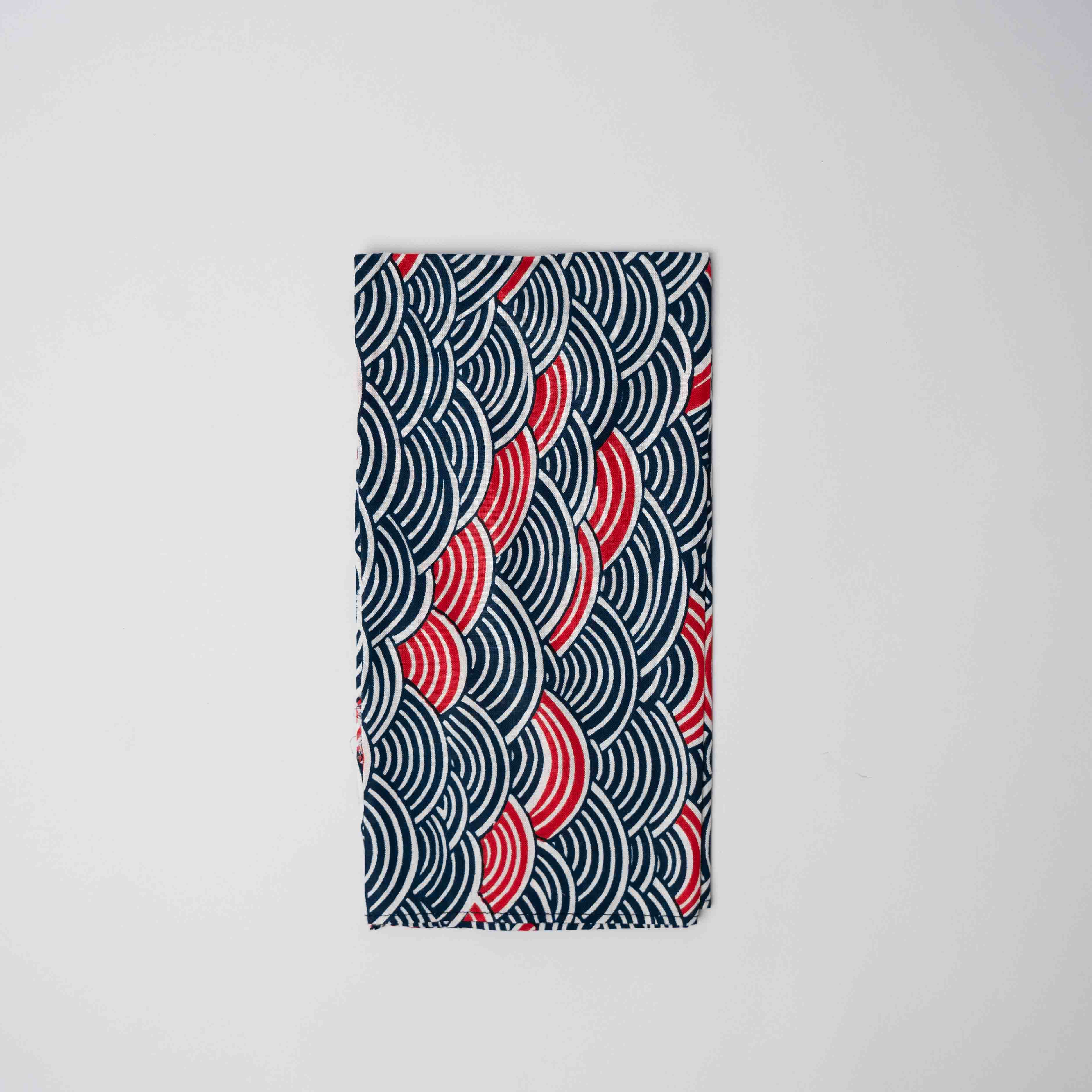 Gift Wrap Furoshiki 75cm Wave