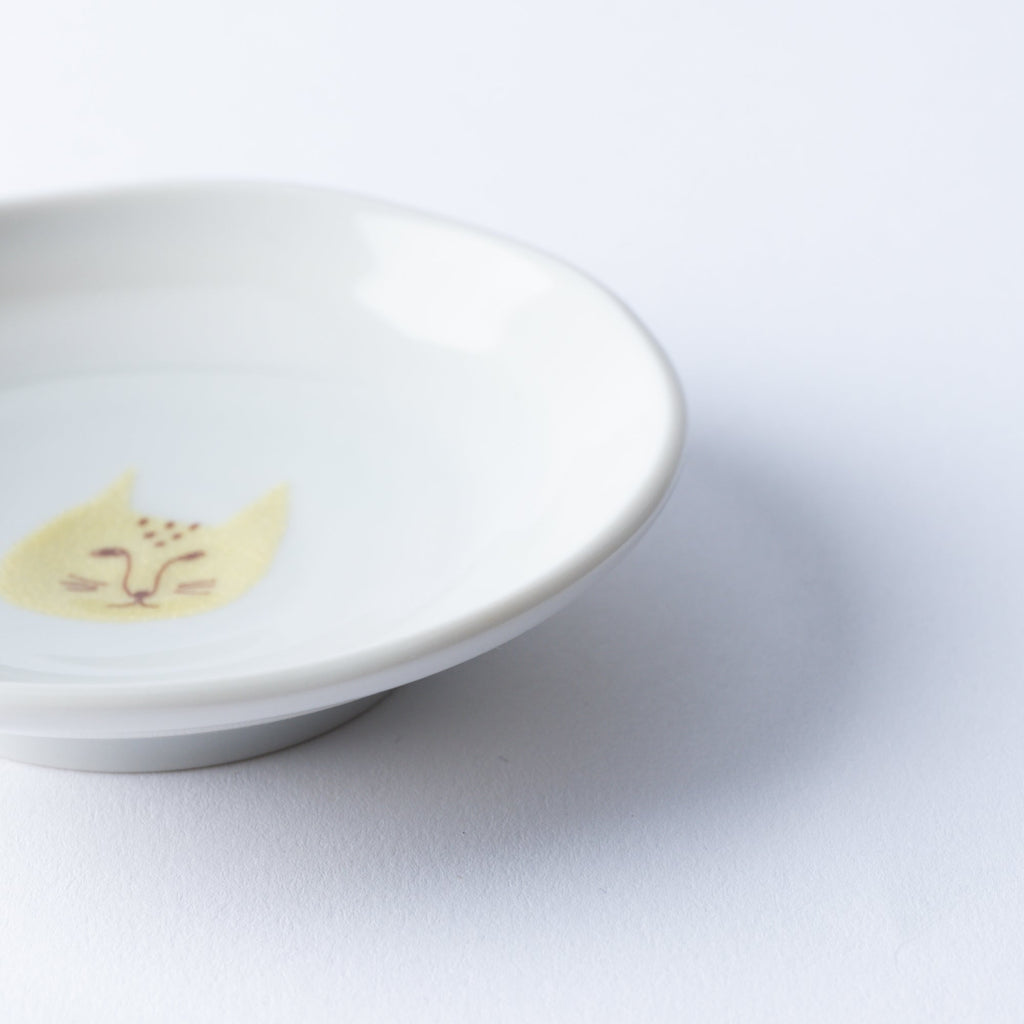 Tiny Cat Sauce Plate Set