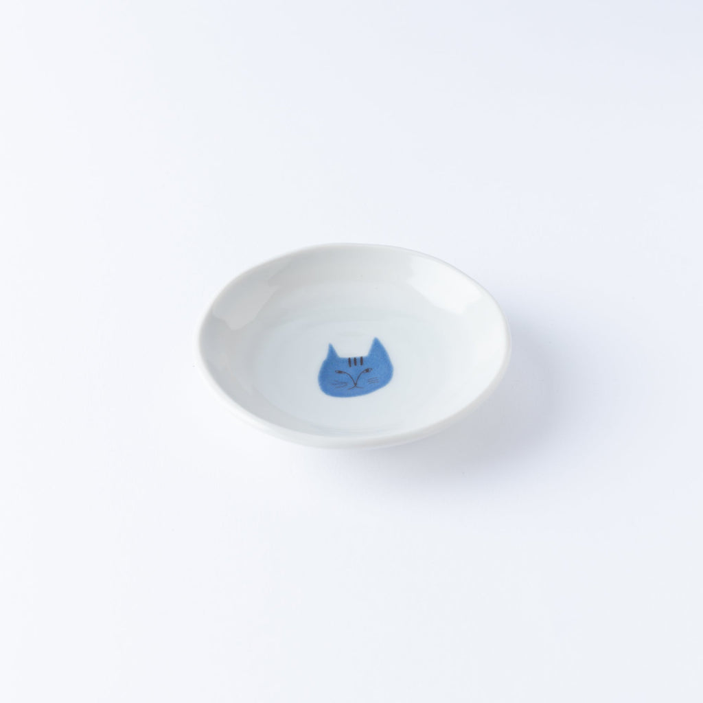 Tiny Cat Sauce Plate Set
