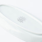 Playful Pattern Oval Side Plate