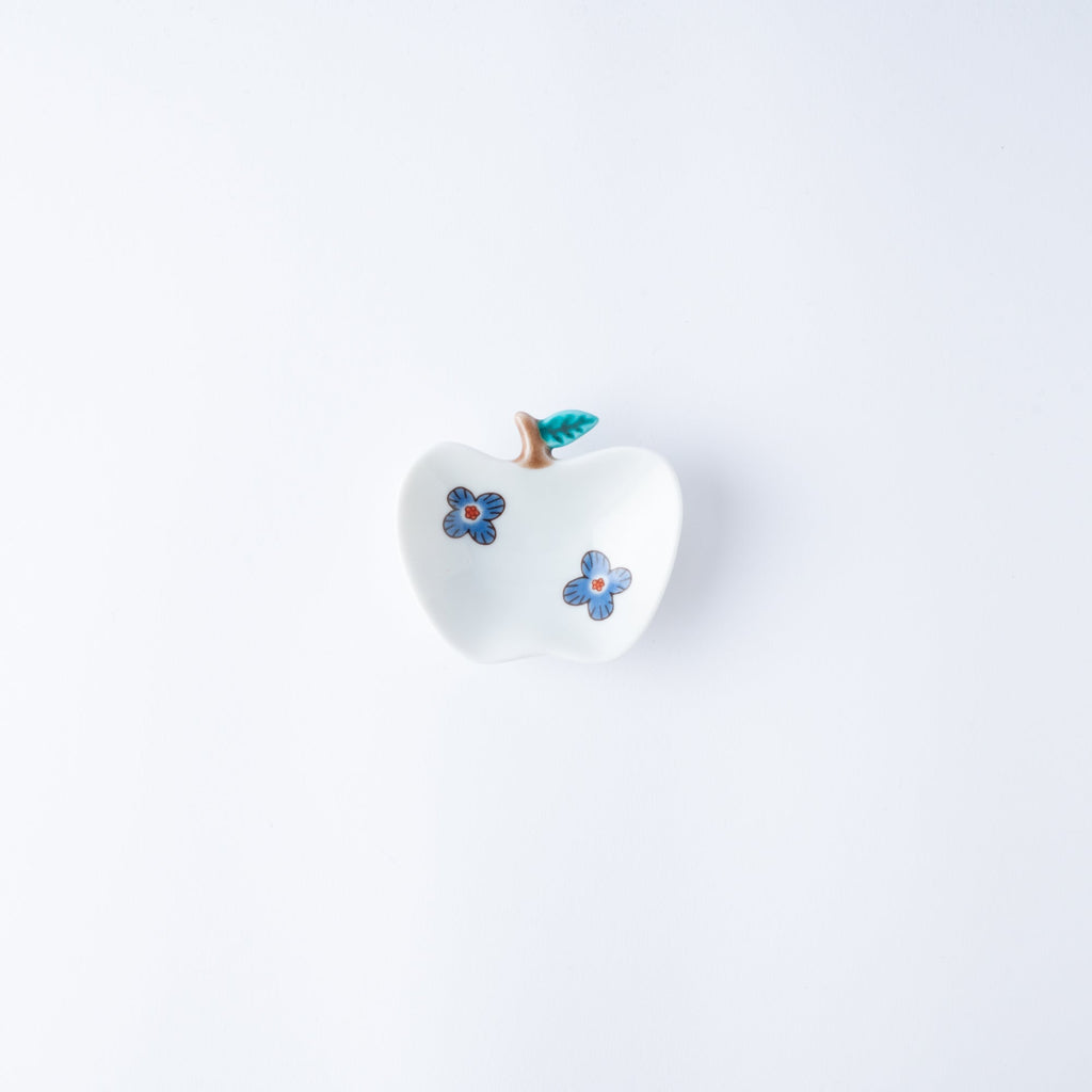 Apple Shaped Sauce Plate