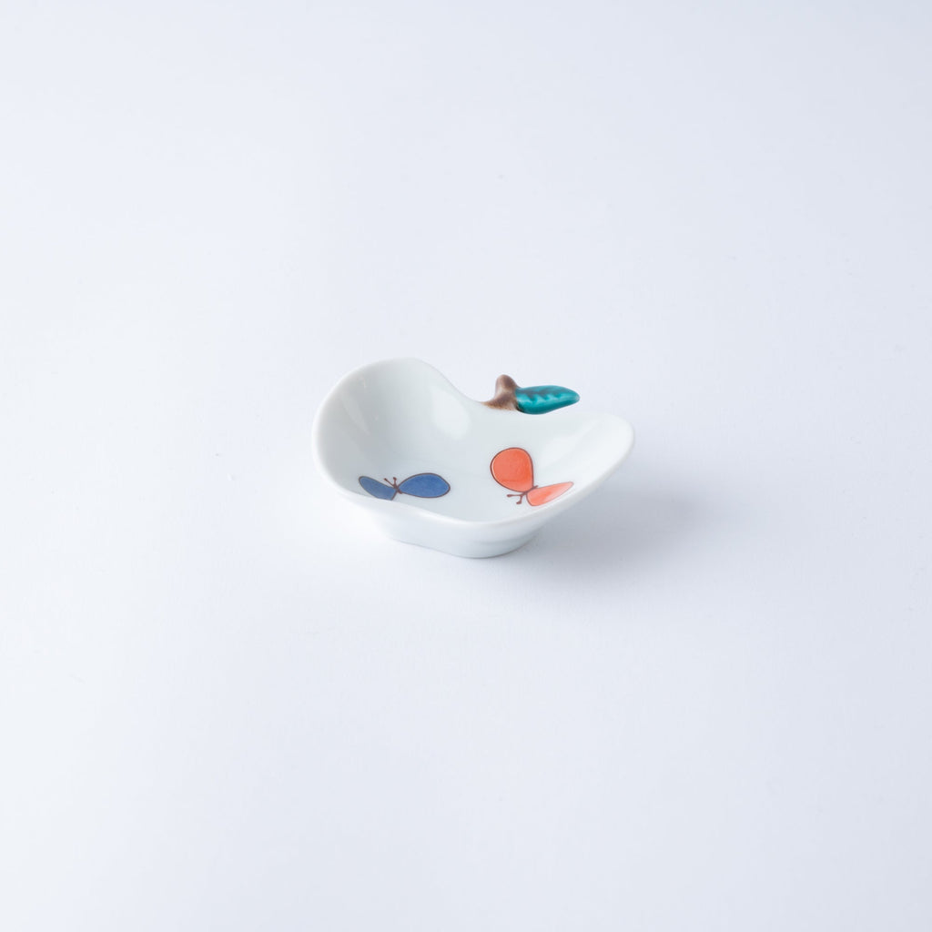 Apple Shaped Sauce Plate