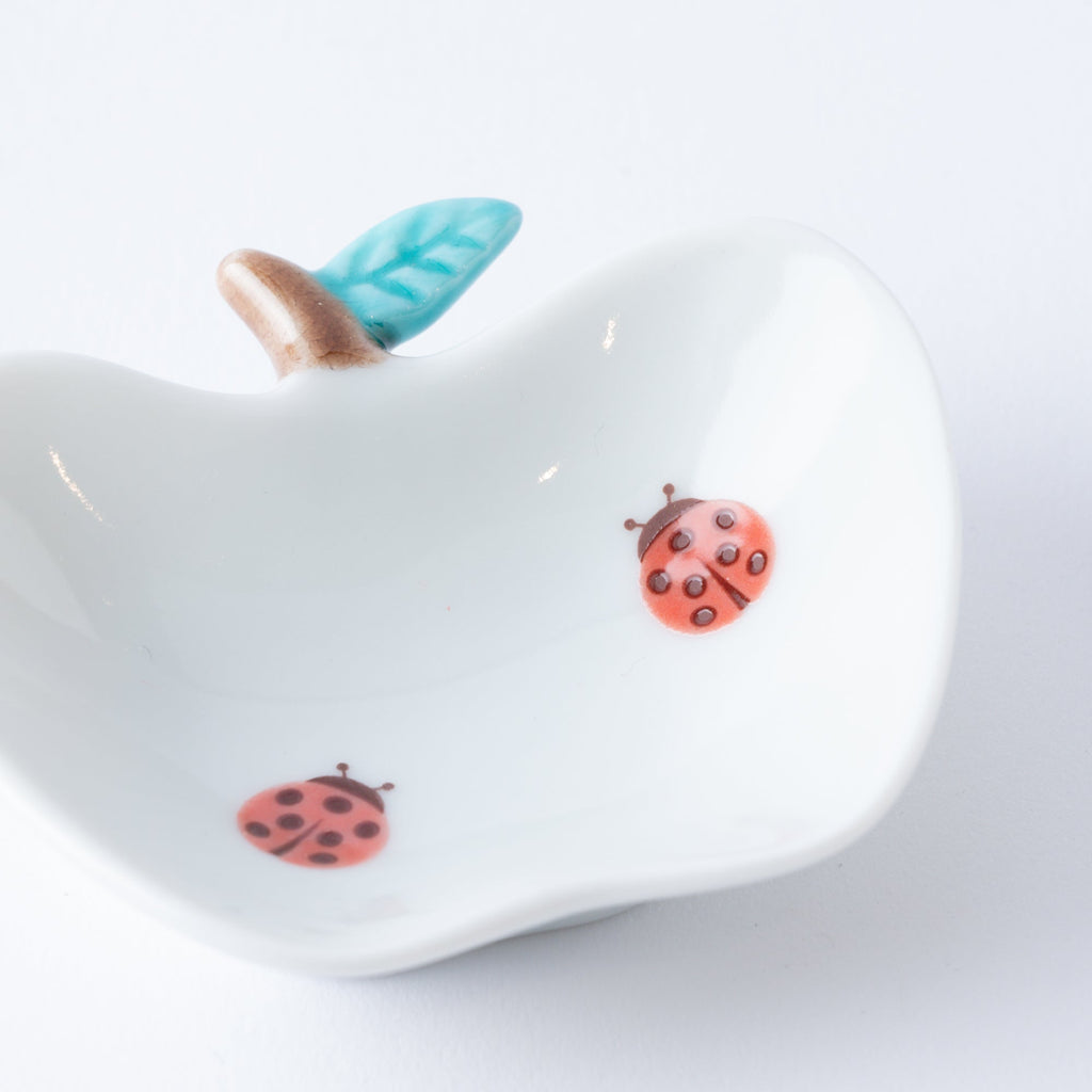 Apple Shaped Sauce Plate