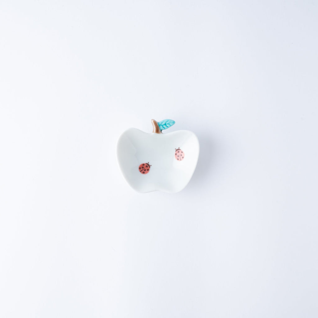Apple Shaped Sauce Plate