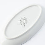 Single Bloom Oval Side Plate