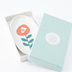 Single Bloom Oval Side Plate
