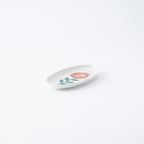 Single Bloom Oval Side Plate