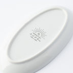 Single Bloom Oval Side Plate