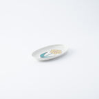 Single Bloom Oval Side Plate