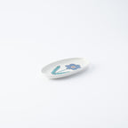 Single Bloom Oval Side Plate