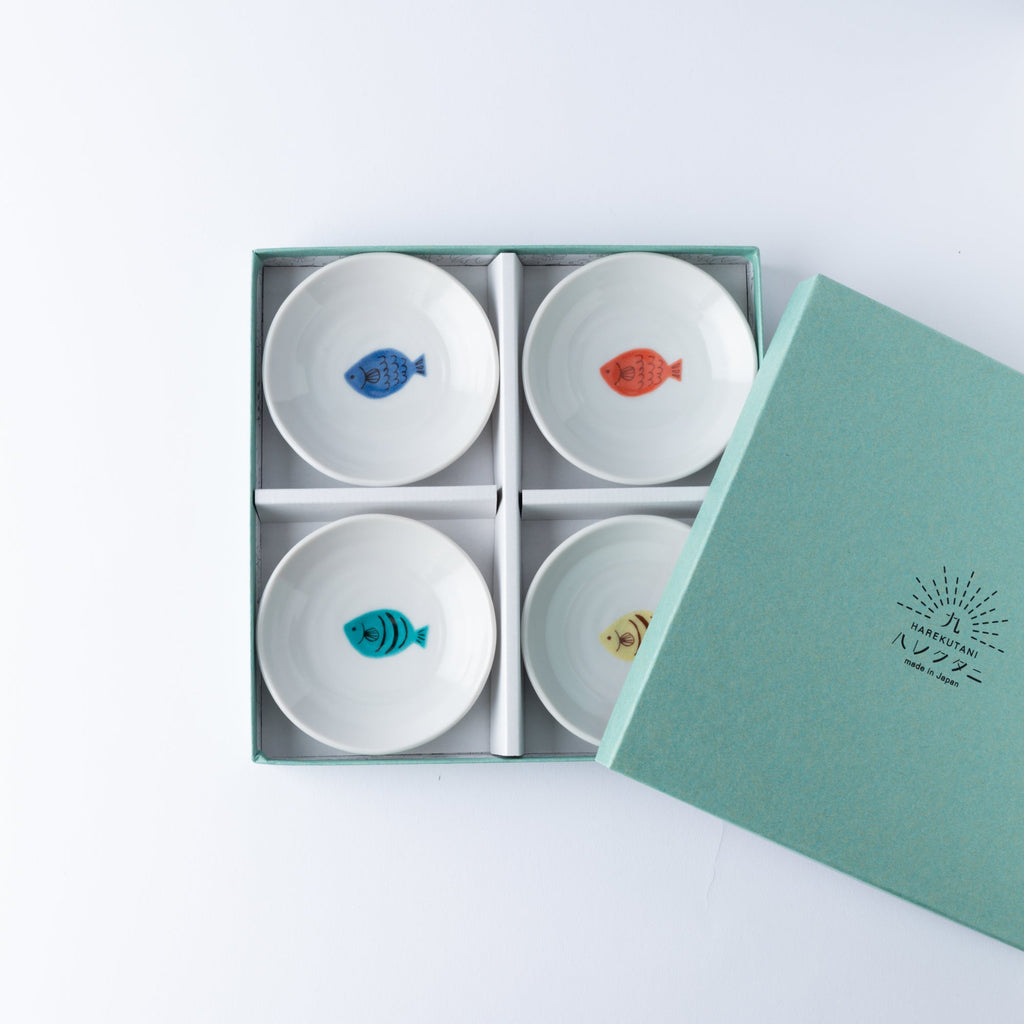 Tiny Fish Sauce Plate Set