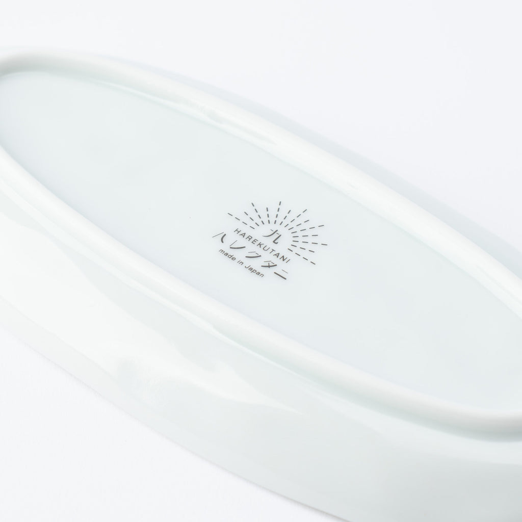Playful Pattern Oval Side Plate