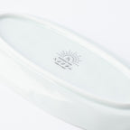 Playful Pattern Oval Side Plate