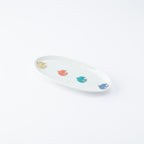 Playful Pattern Oval Side Plate