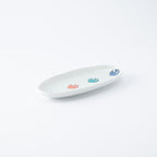 Playful Pattern Oval Side Plate