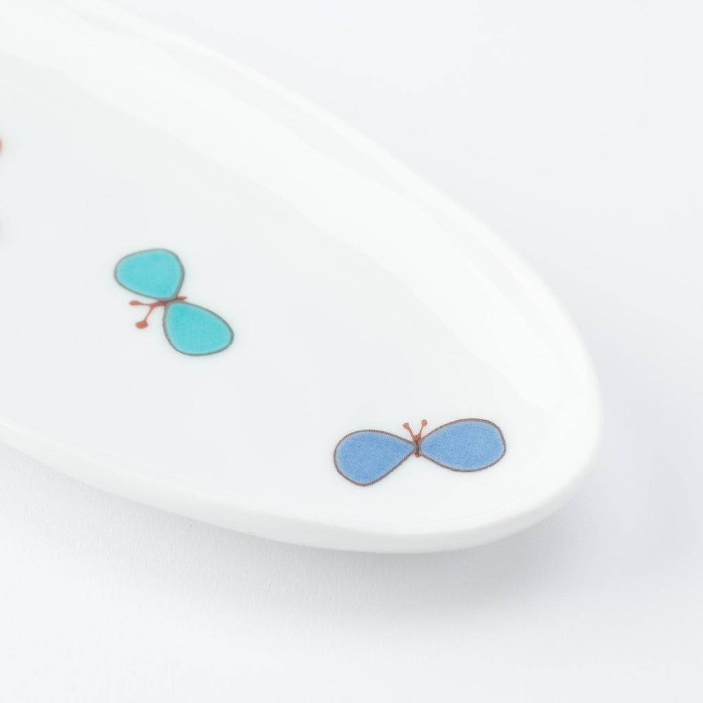 Playful Pattern Oval Side Plate